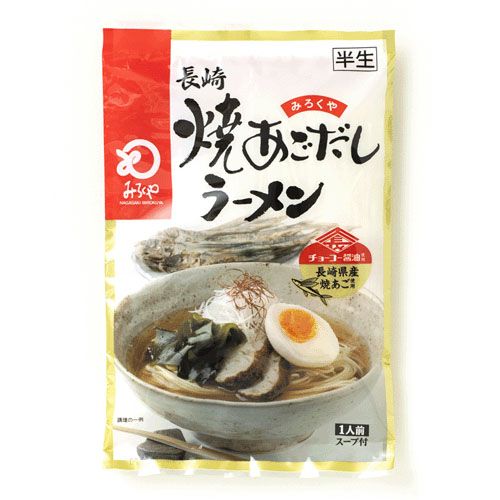 4976495057484







みろく屋
焼きあごだしラーメン（半生麺）