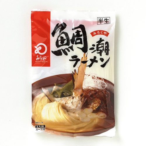 4976495057613







みろく屋
鯛潮ラーメン（半生麺）