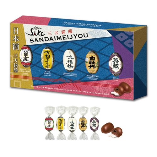 4932515043011



140000357



エイム
三大銘醸 日本酒チョコ5個