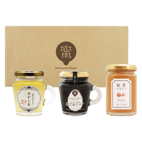 4909624010456







金澤やまぎし養蜂場
やまぎし養蜂場 こだわりのパンのお供セット