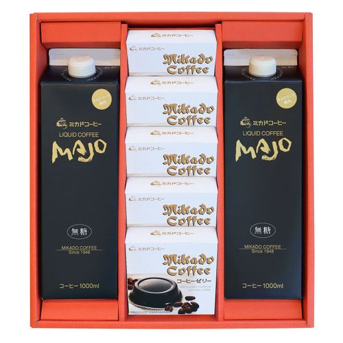 CZ-A



ミカド珈琲商会
MAJOコーヒー＆コーヒーゼリーセット CZAA