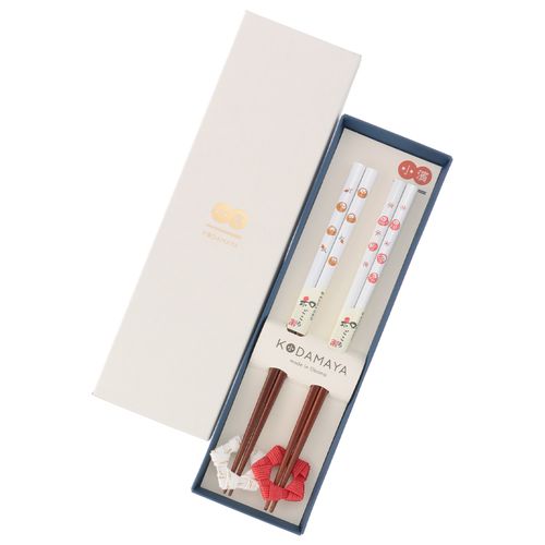 GA-K11



アオバ
箸置付ペア箸 結 福だるま