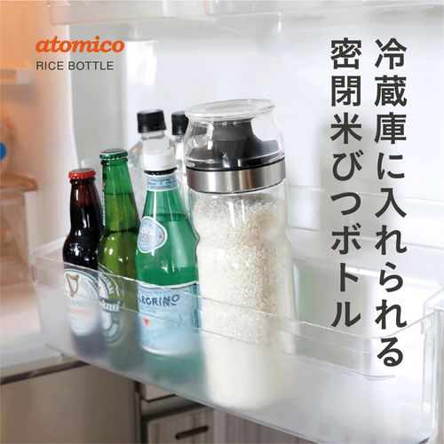 4573306873587







シービージャパン
CB JAPAN 冷蔵庫に入れられる密閉米びつ 1kg