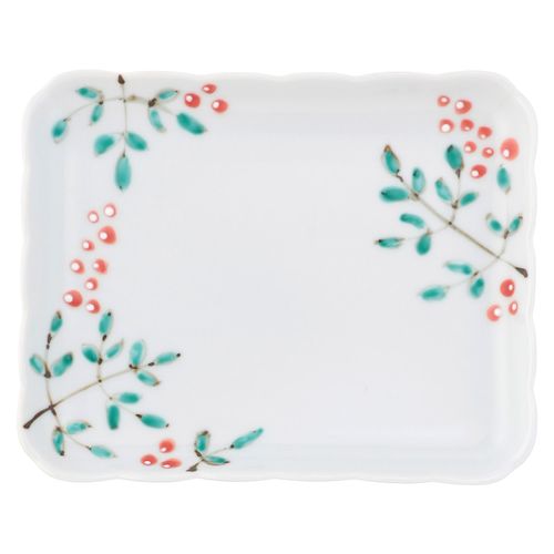 ﾄｸｼﾁｶﾏ



光和陶器株式会社
南天 角銘々皿