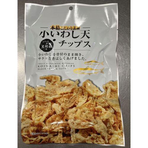 4970770116644







小倉秋一商店
小いわし天チップス 黒胡椒