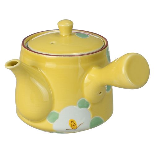 ﾔﾏｼﾀﾄｳｴﾝ



光和陶器
黄釉薬椿急須