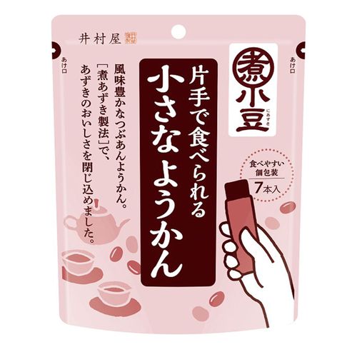 4901006110266







アイネット
井村屋 片手でたべられる小さなようかん