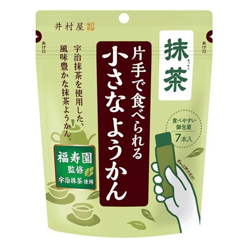 4901006111201







アイネット
井村屋 片手で食べられる小さなようかん抹茶