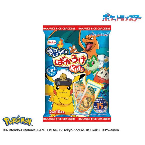 4901336107684







アイネット
ばかうけKids 甘口しょうゆ味（ポケモン）