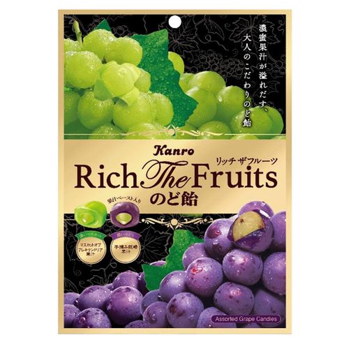 4901351002698



0



アイネット
カンロ リッチザフルーツのど飴 濃いぶどう＆マスカット