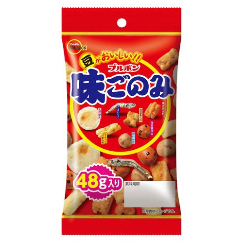 4901360362387







ブルボン
ブルボン 味ごのみ 48g