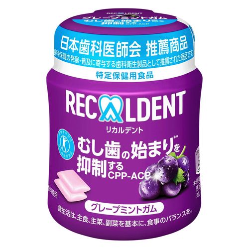 4547894200155







アイネット
リカルデント グレープミントガム（ボトル）