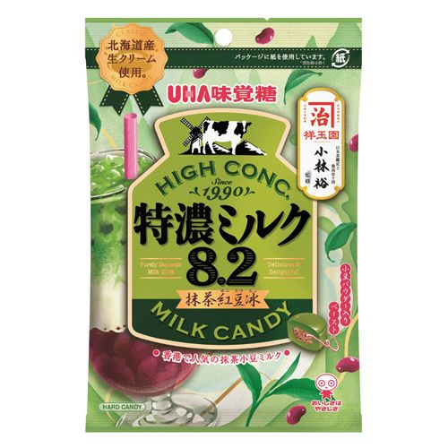 4902750977181







ＵＨＡ味覚糖
特濃ミルク8．2 抹茶紅豆冰