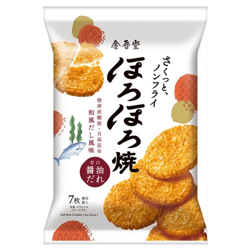 4901353052301







アイネット
7枚 ほろほろ焼甘口醤油だれ（煎餅）