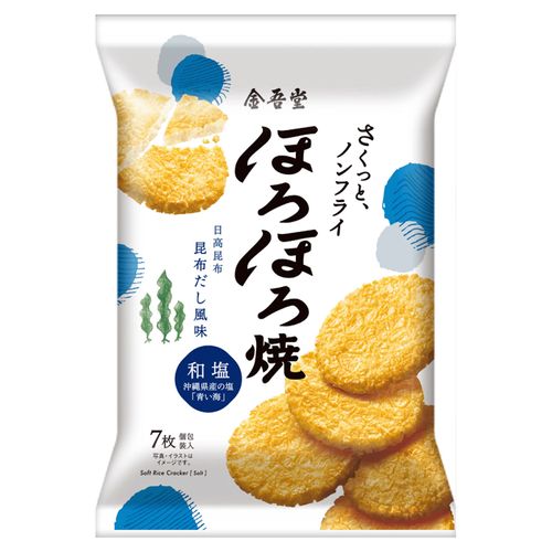 4901353052318







アイネット
7枚 ほろほろ焼 和塩（煎餅）