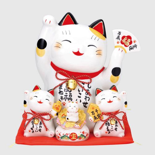 4533806775026



7502



中外陶園
彩絵お金まねき猫（萬福まねき）