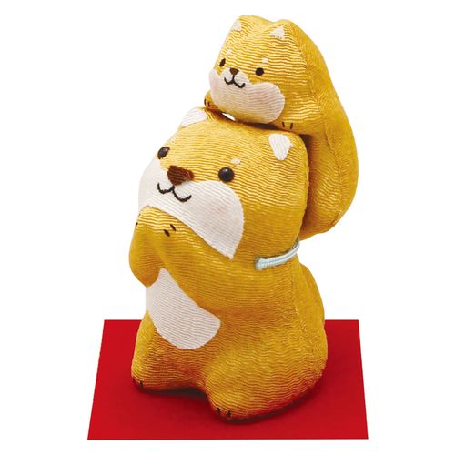 40-858



リュウコドウ
ちりめんおねだり親子柴犬