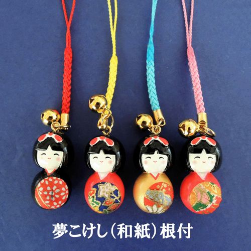 テラダ商事
夢こけし（和紙）根付