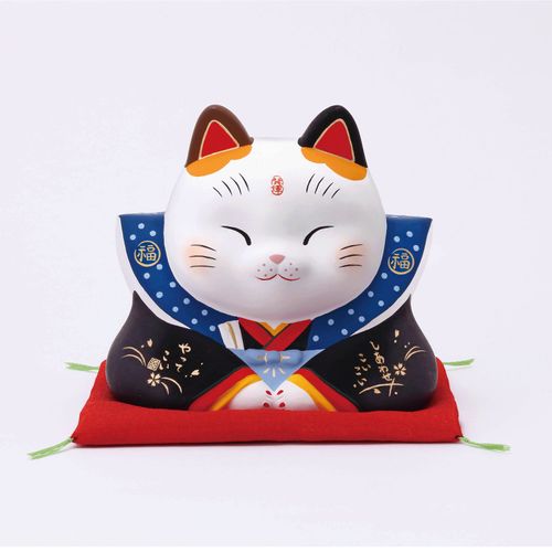 7845



中外陶園
錦彩福助招き猫（4号）