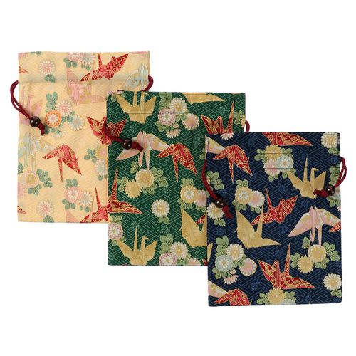 京佑
平巾着 折り鶴