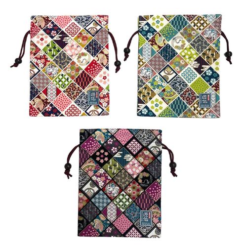 京佑
平巾着 花