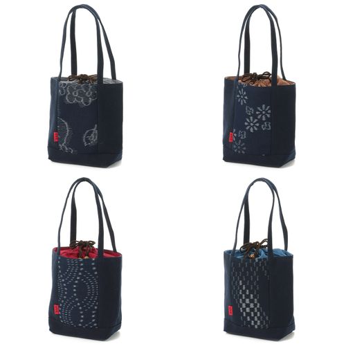 オカモト商店
久留米絣 儀右ヱ門 真ん中手織地トート