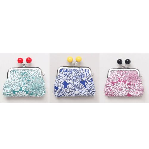 アミナコレクション
花ふくれ玉小がま口