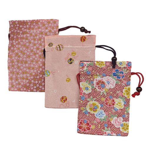 ｱｶ･ﾋﾟﾝｸ ﾊﾃﾞｹｲ



あやたけ
縮緬平巾着暖色系アソート