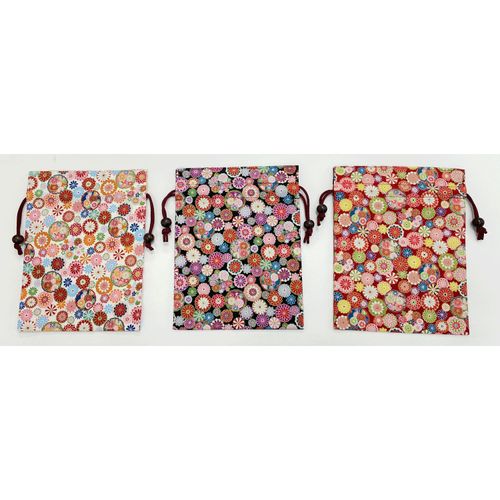 京佑
平巾着 花とまり