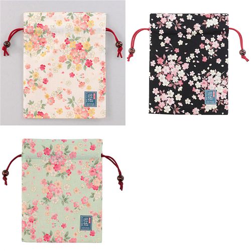 京佑
平巾着 彩り桜