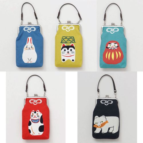 アミナコレクション
お守り手付がま口ポーチ