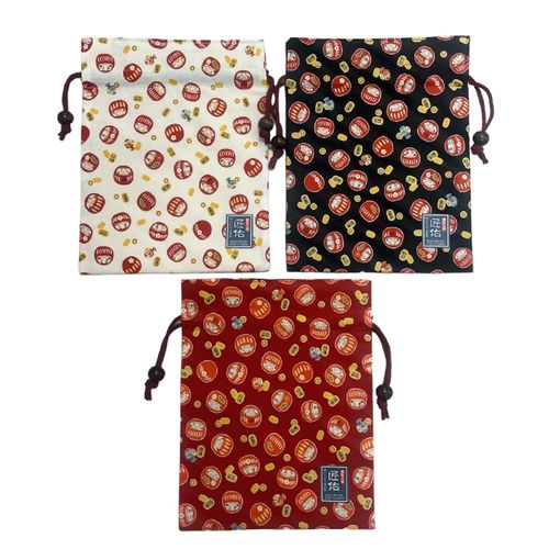 京佑
平巾着 だるまと小判