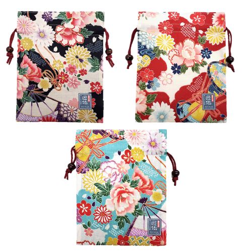 京佑
平巾着 古典扇面柄