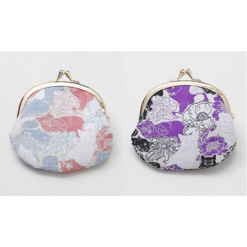 アミナコレクション
猫花丸がま口