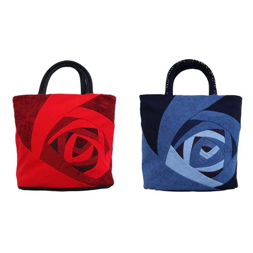 オカモト商店
久留米絣 儀右ヱ門 トートバッグ ローズガーデン