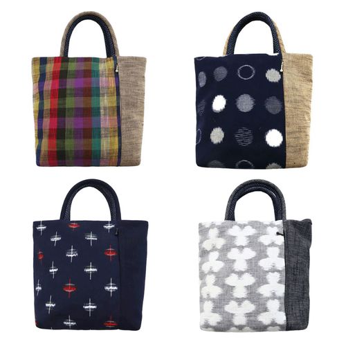 オカモト商店
久留米絣 儀右ヱ門 トートバッグ 祝来る