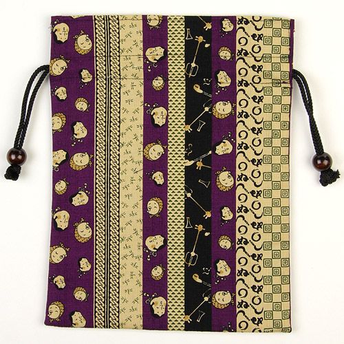 祐馬工芸
時代小紋 平巾着