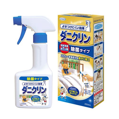 4968909061200







エヌ・エレファント
ダニクリン 除菌タイプ 250mL