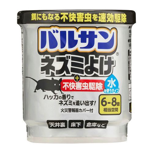 4580543943027



V00347



レック
LEC（レック） バルサン ネズミよけ ＋ 不快害虫駆除 水タイプ 6～8畳用 1個入