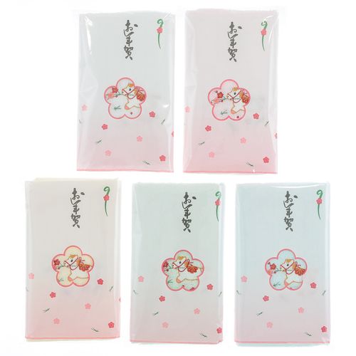 無文館
お年賀タオル 枝梅に午