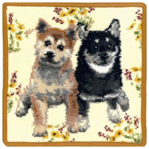 581-51-13 BE



プラスゲート
Enjeau（アーンジョー） Flower×Dog シバ ハンカチ