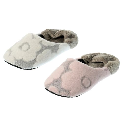 ラッキー産業
花柄 ボアバブーシュ