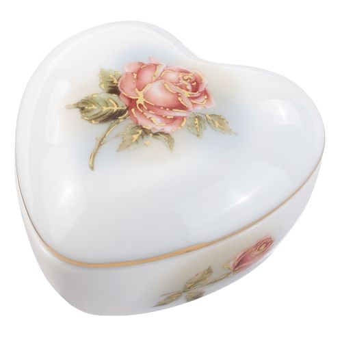 4573351440857







丸栄陶器
ハート型小物入れ ゴールドローズ