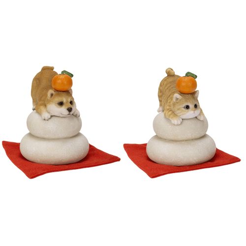 4582756148619







ＷｏｏＢｉａ　Ｊａｐａｎ
鏡餅飾り 柴犬・茶トラ猫