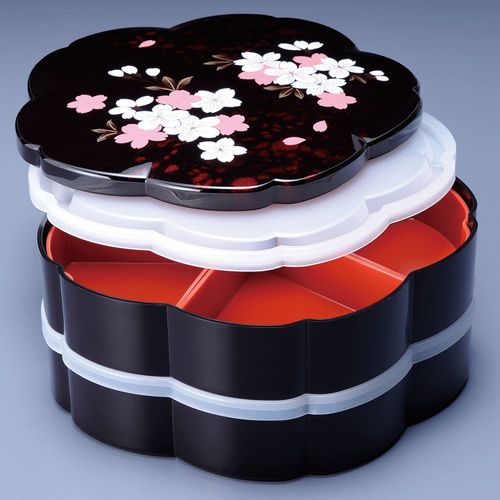 4962127006807



34M23-8



中西工芸
桜型 オードブル別甲 さくら 5B シール蓋付