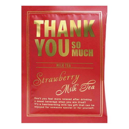 4909288124377



12437 10ｹﾀﾊﾞ



陶和
THANK YOU インスタントストロベリーミルクティ1P