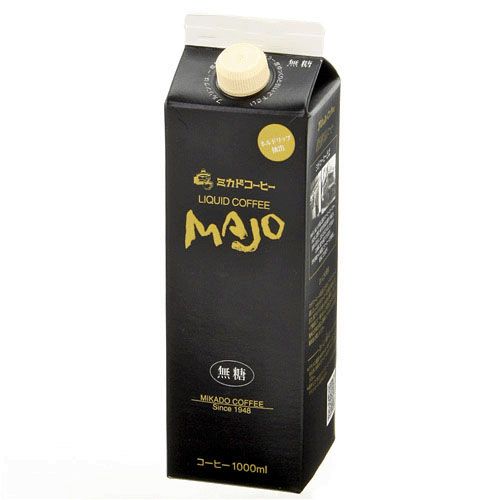 4978081300462



ﾑﾄｳX6ﾎﾟﾝ ｳﾘﾊﾞ



ミカド珈琲商会
MAJO リキッドアイスコーヒー・無糖 （ミカドコーヒー）