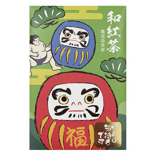 4909288123615



12361 4ｹﾀﾊﾞ



陶和
和紅茶ティーバッグ・だるま（鹿児島県産和紅茶）