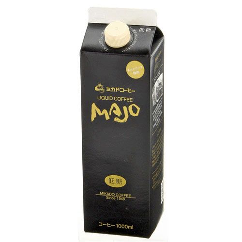 4978081300479



ﾃｲﾄｳX6ﾎﾟﾝ ｳﾘﾊﾞ



ミカド珈琲商会
MAJO リキッドアイスコーヒー・低糖 （ミカドコーヒー）