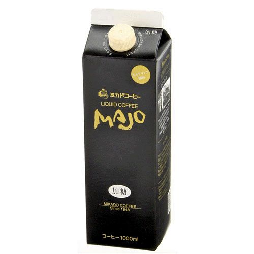 4978081300455



ｶﾄｳX6ﾎﾟﾝ ｳﾘﾊﾞ



ミカド珈琲商会
MAJO リキッドアイスコーヒー・加糖 （ミカドコーヒー）